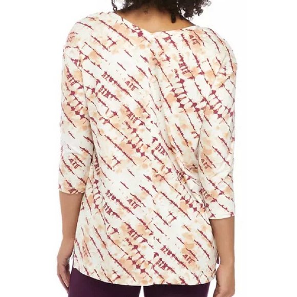 Wonderly Studio Women's 3/4 Sleeve Yummy Top MEDIUM (202) - Picture 3 of 6